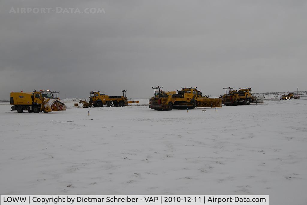 Vienna International Airport, Vienna Austria (LOWW) - Snow cleaning action