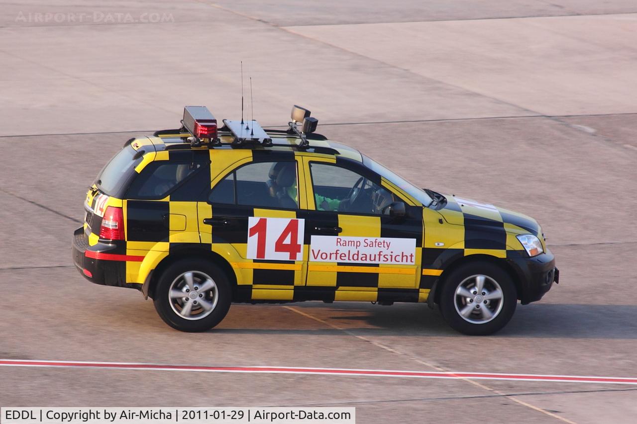 Düsseldorf International Airport, Düsseldorf Germany (EDDL) - Ramp Safety No. 14