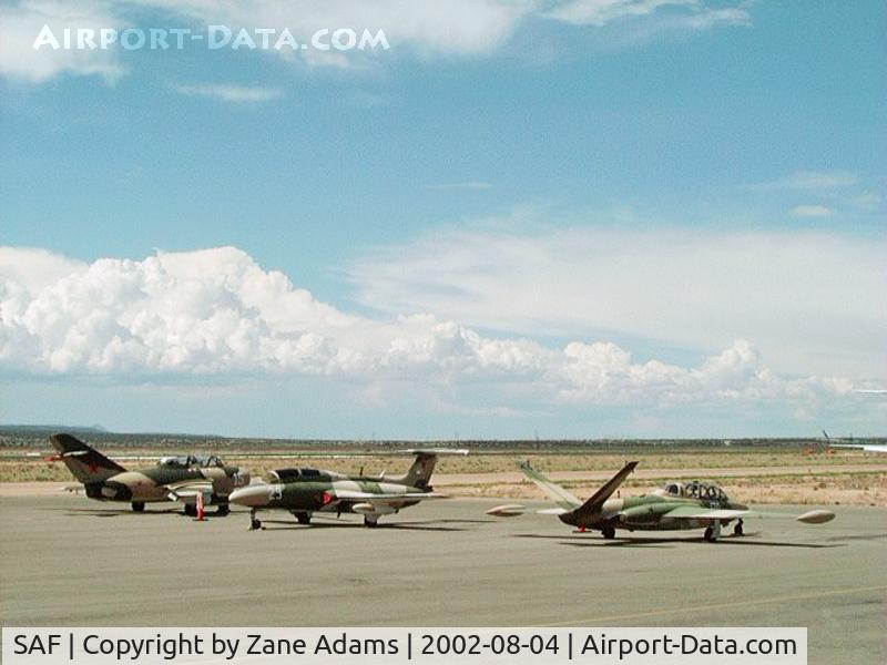 Santa Fe Municipal Airport (SAF) - Jet Warbird Training Center aircraft on the ramp at Santa Fe Municipal Airport