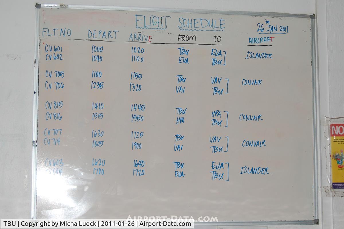 Fua?amotu International Airport, Nuku?alofa, Tongatapu Tonga (TBU) - Enthusiast's Heaven (1)