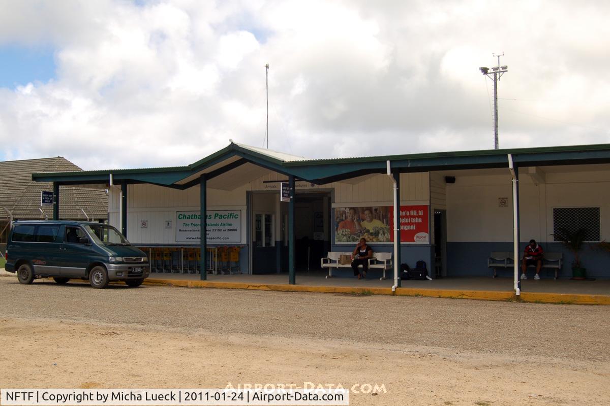 Fua?amotu International Airport, Nuku?alofa, Tongatapu Tonga (NFTF) - Chatham Pacific's domestic Terminal at Nuku'alofa