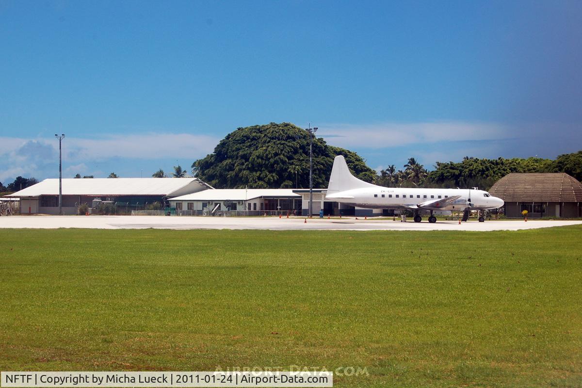 Fua?amotu International Airport, Nuku?alofa, Tongatapu Tonga (NFTF) - Domestic ramp at Nuku'alofa. See the beautiful Convair 580 (ZK-CIF), operating on the last scheduled passenger services of this type (along with parent company's Air Chathams, operating ZK-CIB on flights between NZ and the Chatham islands).