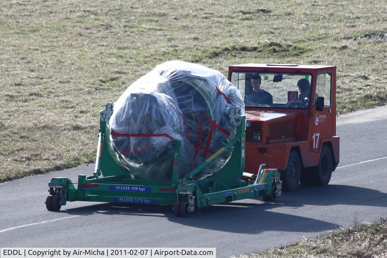 Düsseldorf International Airport, Düsseldorf Germany (EDDL) - Turbine/ Engine, AirBerlin Technik