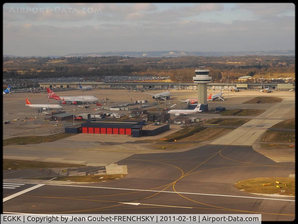 London Gatwick Airport, London, England United Kingdom (EGKK) - after take off
