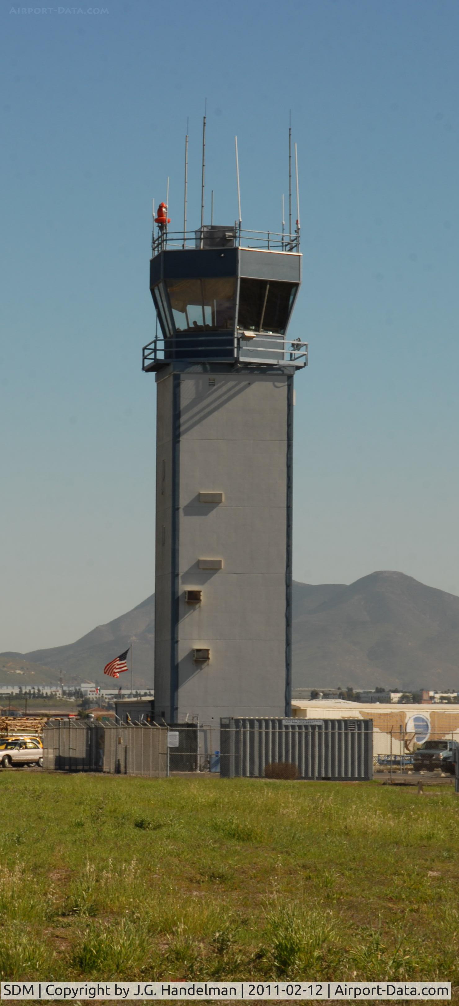 Brown Field Municipal Airport (SDM) - tower at SDM