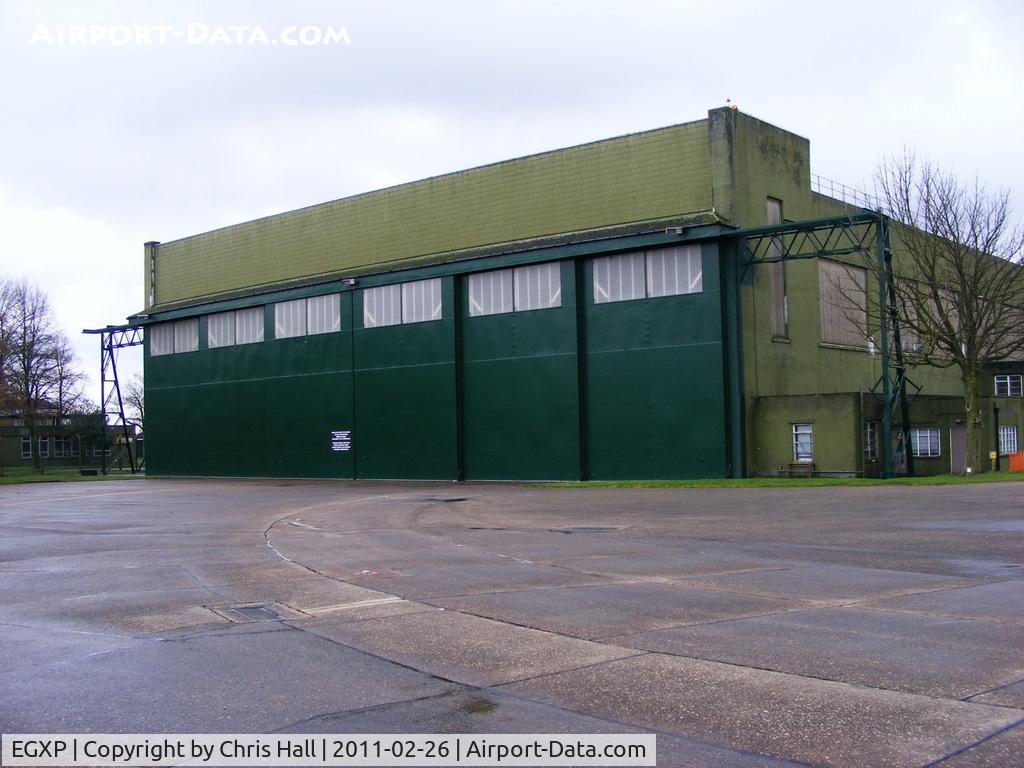 RAF Scampton Airport, Scampton, England United Kingdom (EGXP) - Hangar 2 at RAF Scampton was the home of the famous 617 