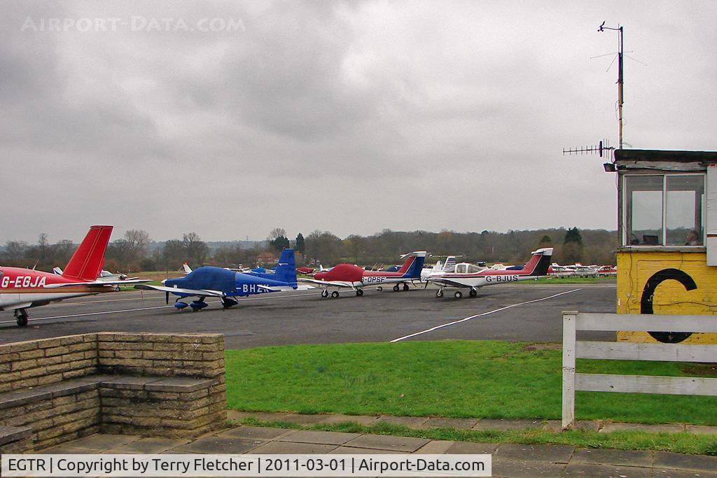 Elstree Airfield Airport, Watford, England United Kingdom (EGTR) - Control Tower at Elstree Airfield,  United Kingdom