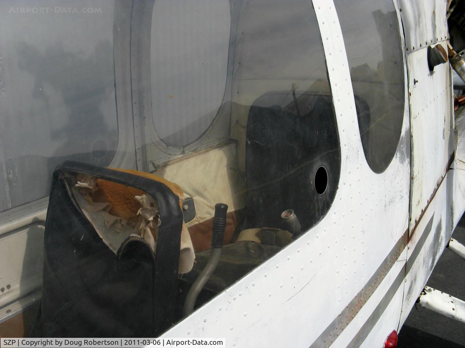 Santa Paula Airport (SZP) - Salvageable spare for N6134S Air & Space 18A, which see-