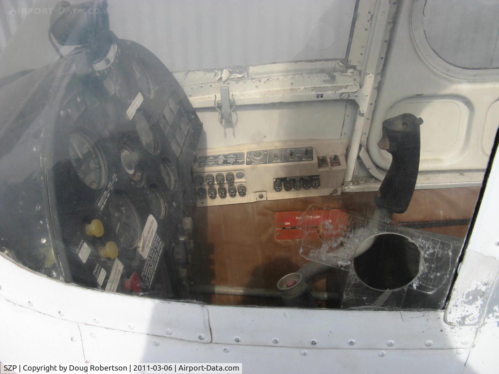 Santa Paula Airport (SZP) - Salvageable spare for N6134S Air & Space 18A, which see-