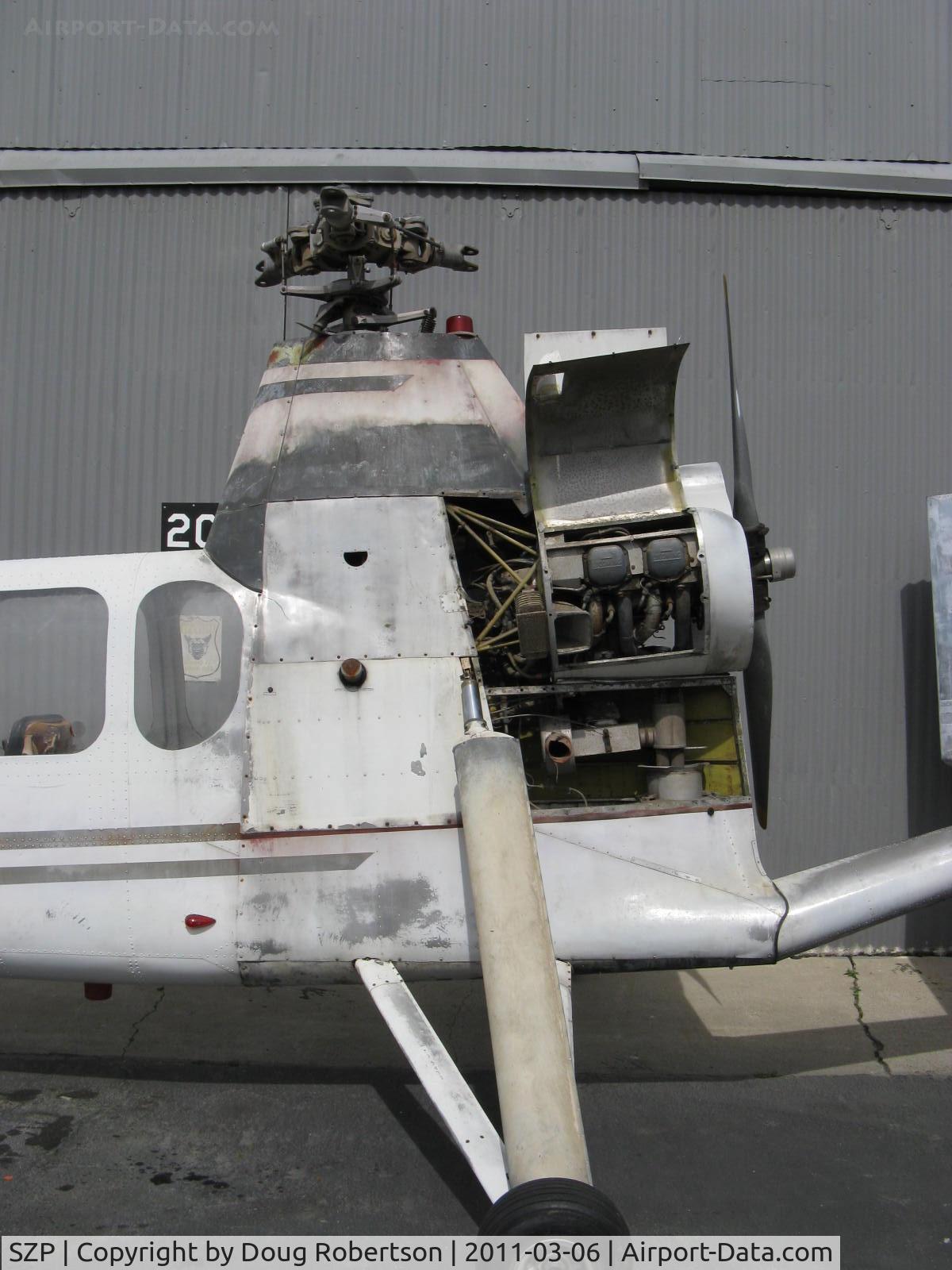 Santa Paula Airport (SZP) - Salvageable spare for N6134S Air & Space 18A-which see
