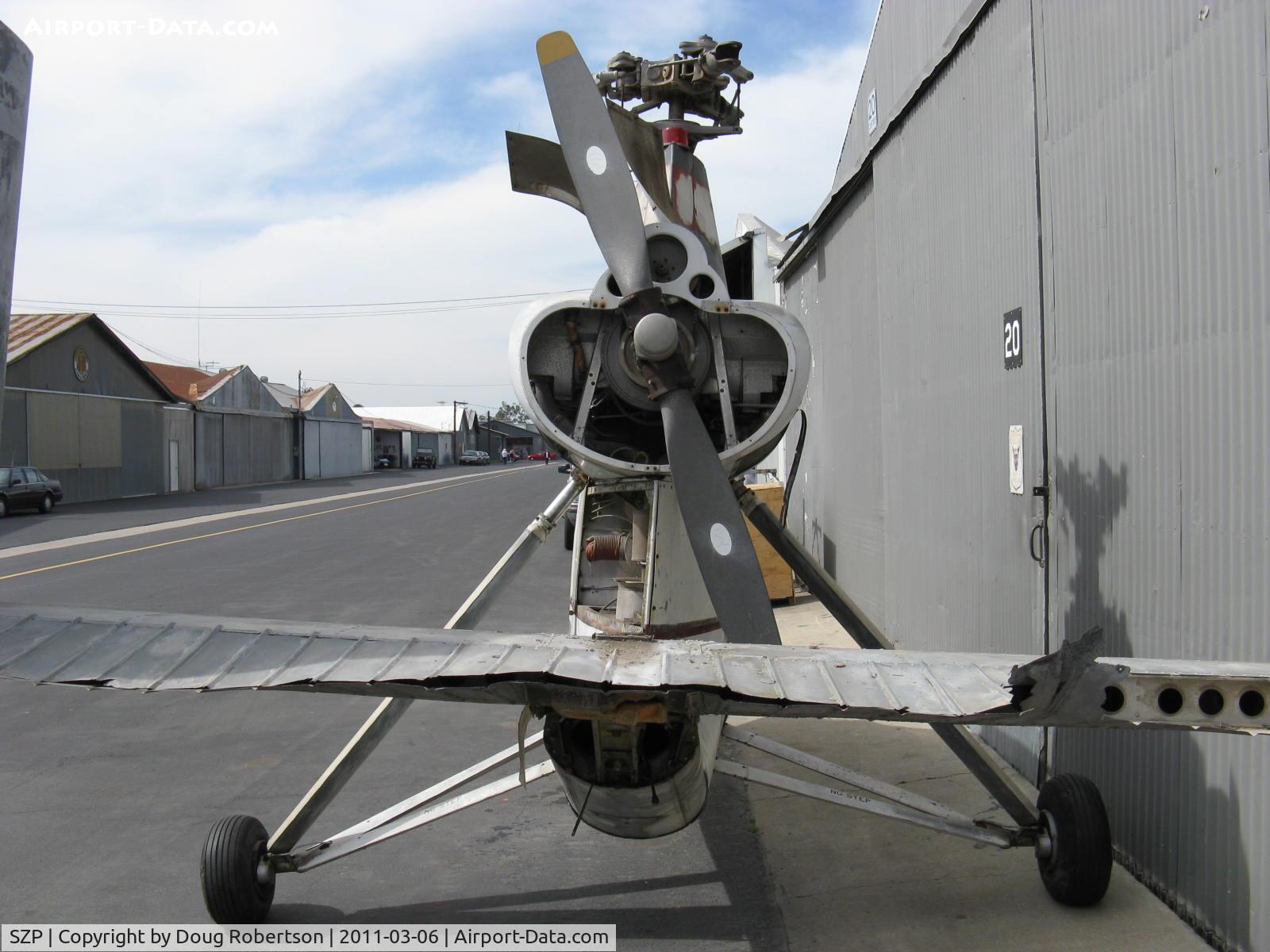 Santa Paula Airport (SZP) - Salvageable spare for N6134S Air & Space 18A, which see