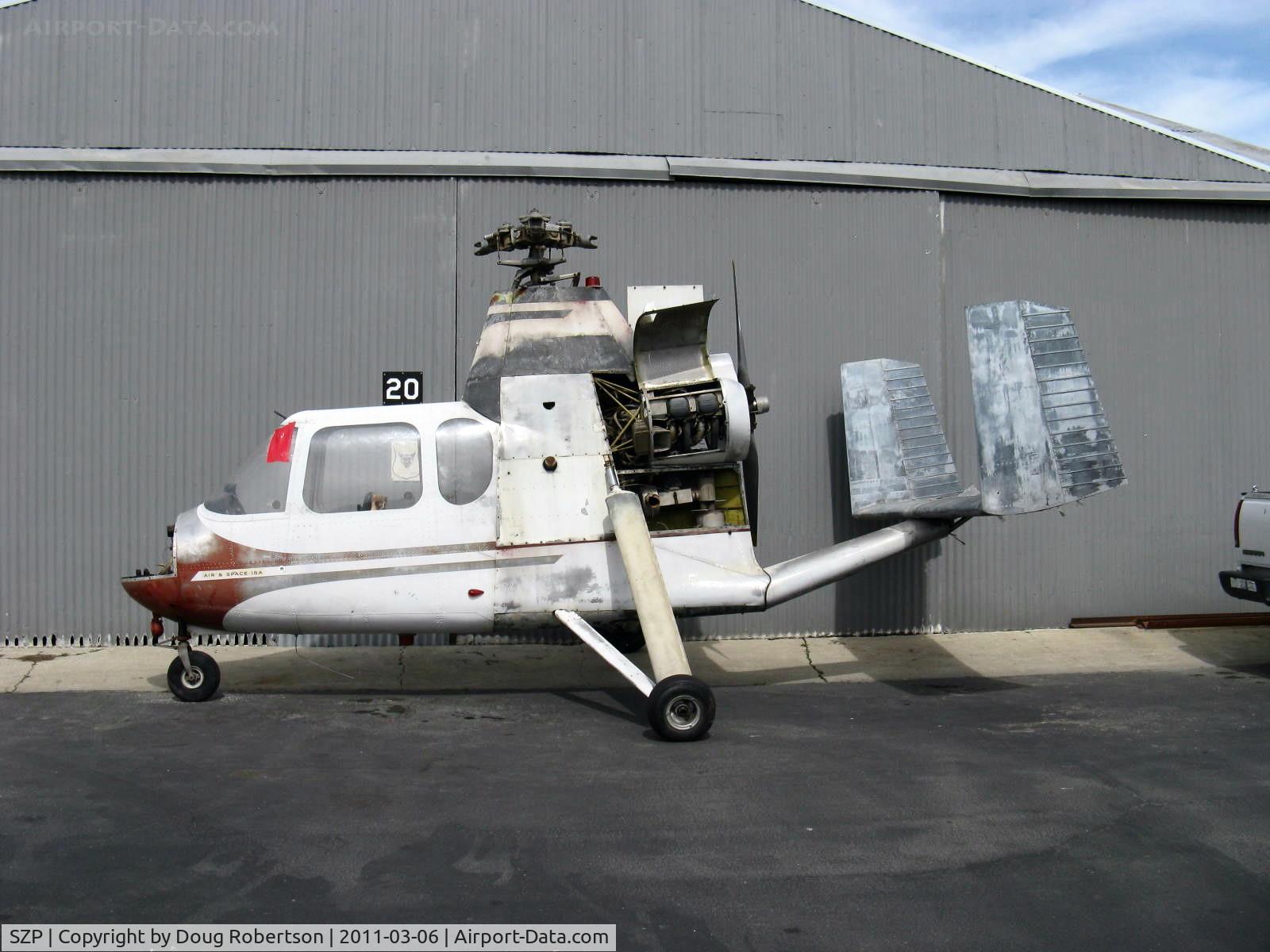 Santa Paula Airport (SZP) - Salvageable spare for N6134S Air & Space 18A-which see