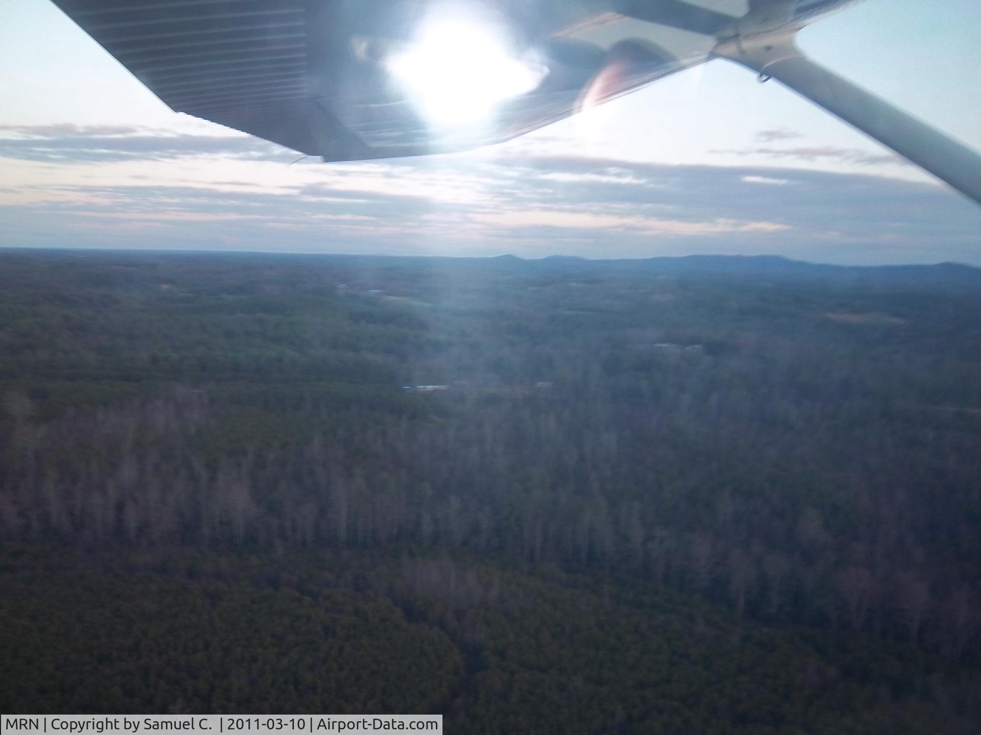 Foothills Regional Airport (MRN) - Sky over Morganton NC