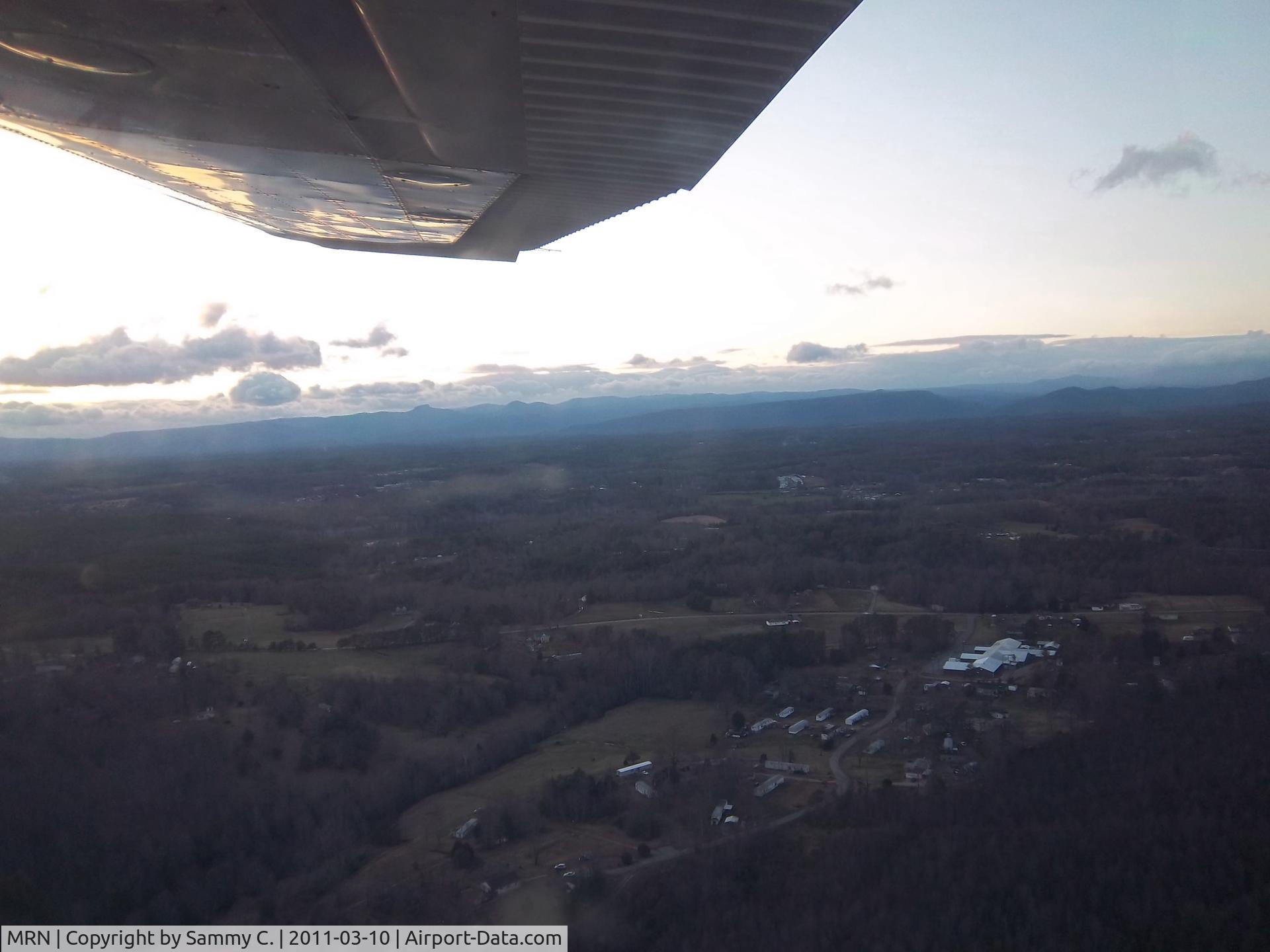 Foothills Regional Airport (MRN) - Air over Morganton North Carolina