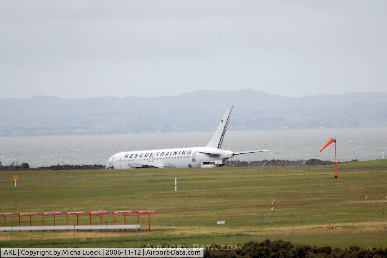 Auckland International Airport, Auckland New Zealand (AKL) - Practice site for the Auckland Airport Fire Brigade