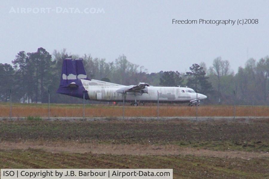 Kinston Regional Jetport At Stallings Fld Airport (ISO) - Possible a Fokker that was once FedEx