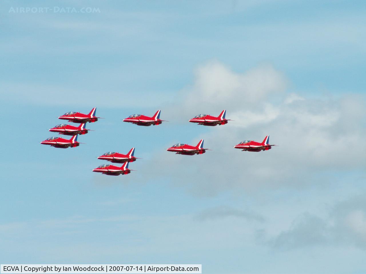 RAF Fairford Airport, Fairford, England United Kingdom (EGVA) - Hawk T.1A/Red Arrows/RIAT Fairford