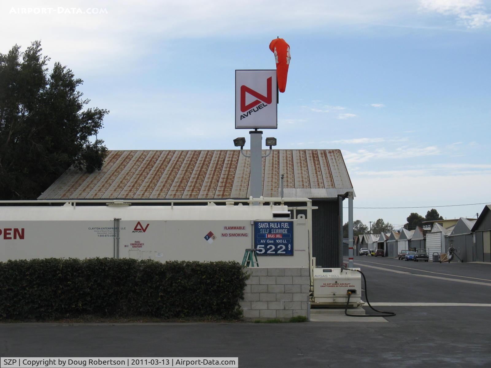 Santa Paula Airport (SZP) - New Self-fueling price-still cheapest in the County for 100LL.