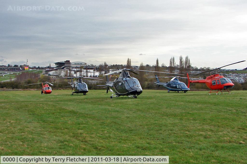 0000 Airport - Visitors to Cheltenham Racecourse on 2011 Gold Cup Day 

