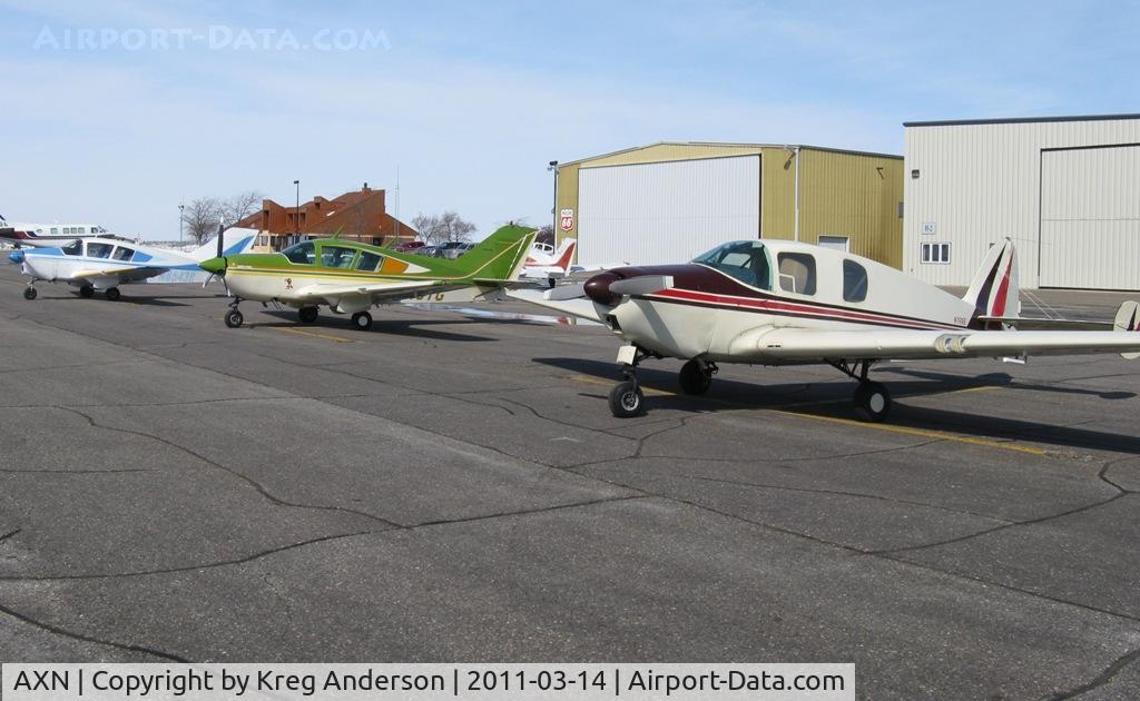 Chandler Field Airport (AXN) - A line of Bellancas at the home of the Bellanca Viking.