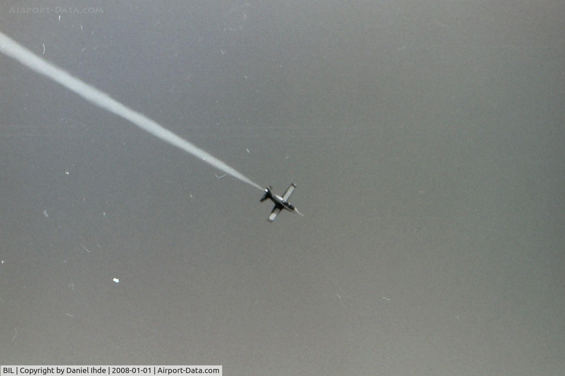 Billings Logan International Airport (BIL) - Photo is of an aircraft taken at an airshow @ BIL in the late 80's.  If memory serves me this is a photo of a jet that made appearances at several airshows across the country.  I believe it is the 