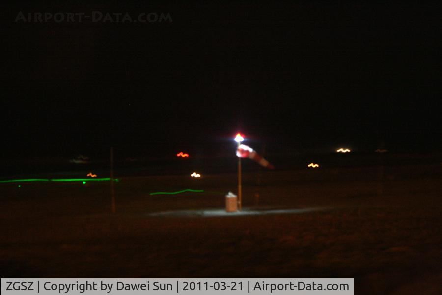 Shenzhen Bao'an International Airport, Shenzhen, Guangdong China (ZGSZ) - The new laser  equipment for  dispel birds 
