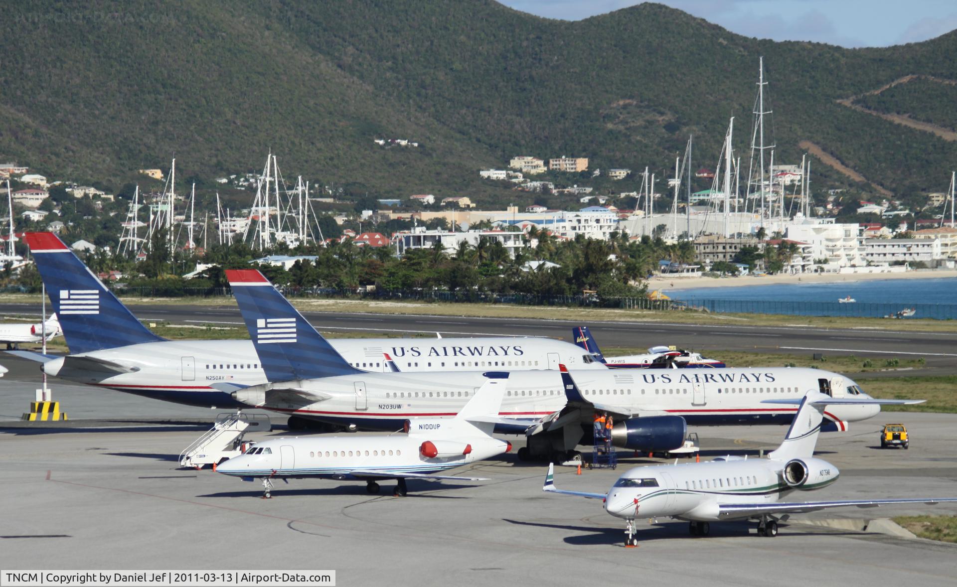 Princess Juliana International Airport, Philipsburg, Sint Maarten Netherlands Antilles (TNCM) - A view of TNCM