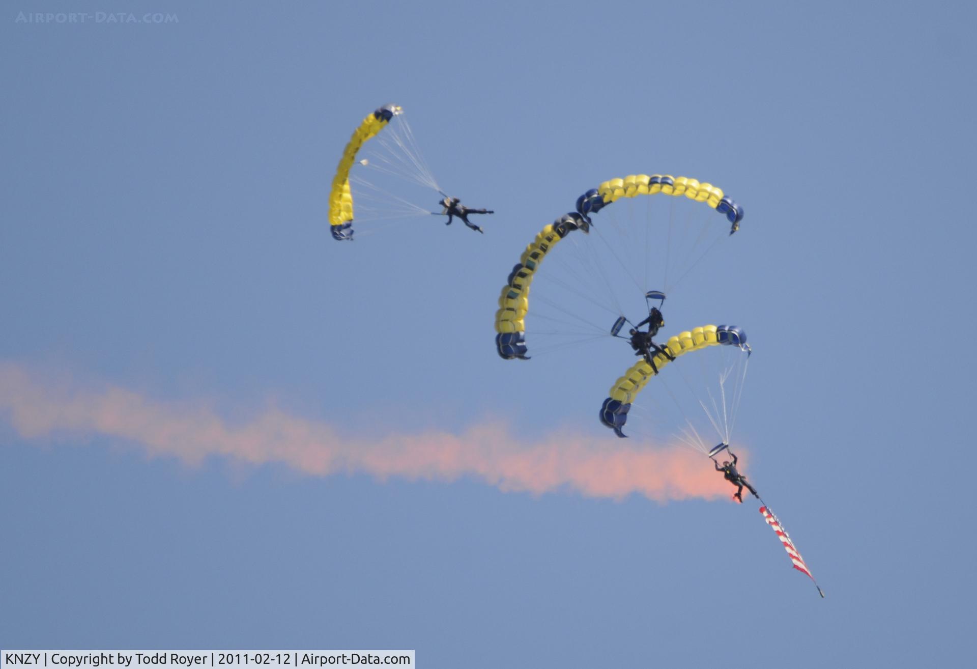 North Island Nas /halsey Field/ Airport (NZY) - Leap Frogs at North Island
