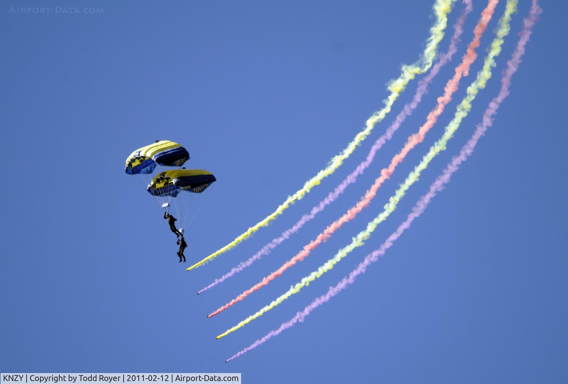 North Island Nas /halsey Field/ Airport (NZY) - Leap Frogs at North Island