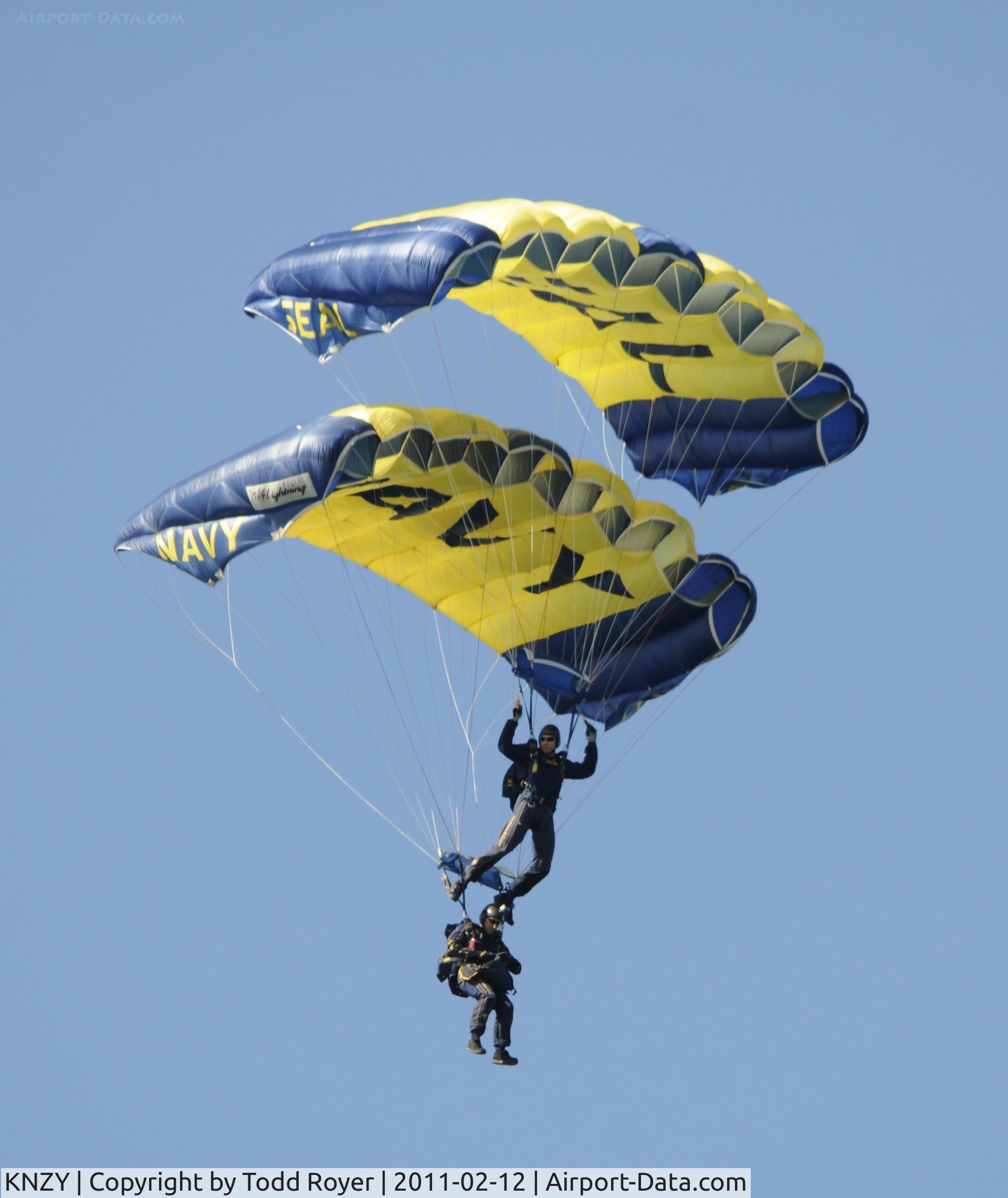 North Island Nas /halsey Field/ Airport (NZY) - Leap Frogs at North Island