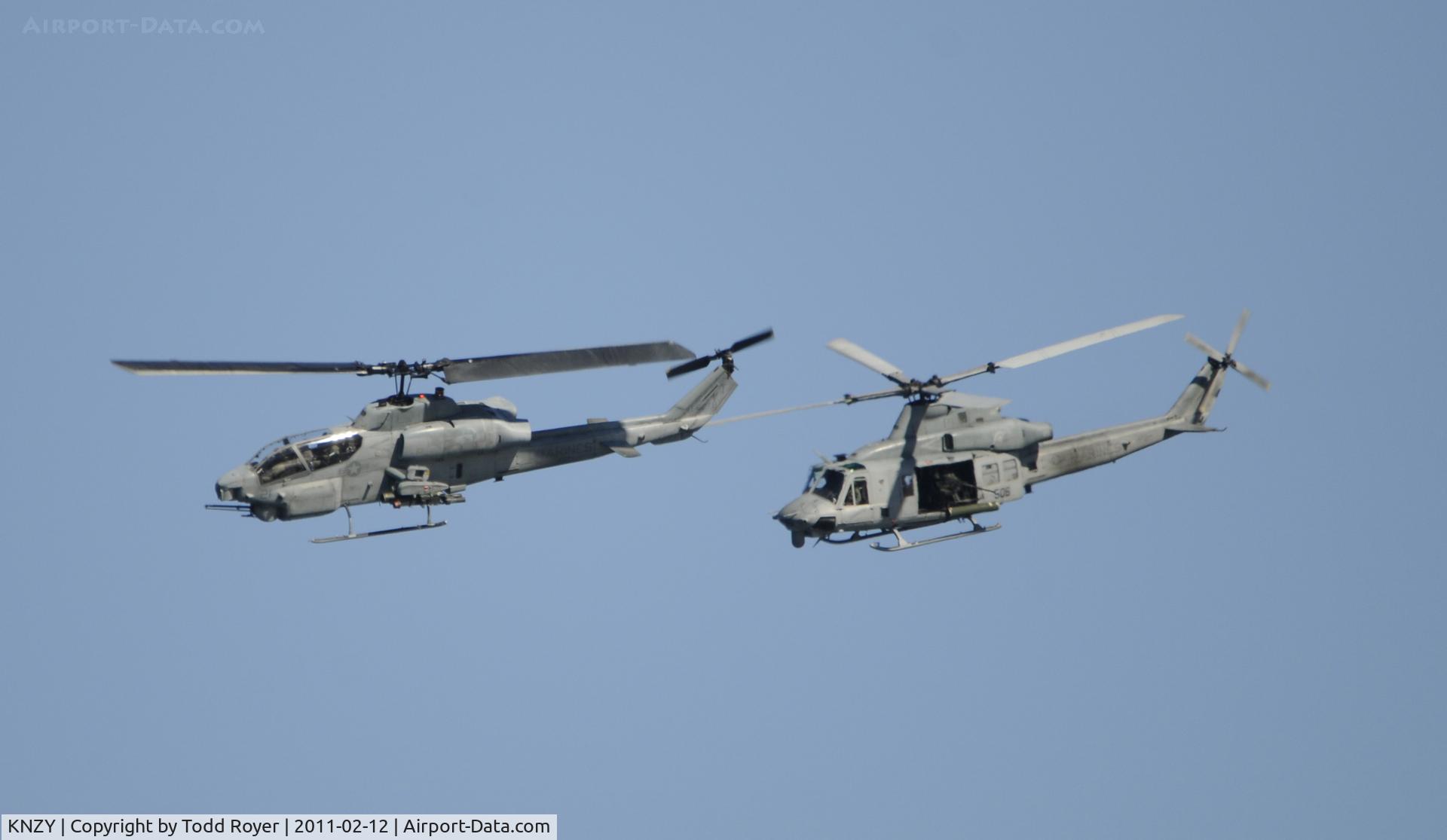 North Island Nas /halsey Field/ Airport (NZY) - Marines at North Island