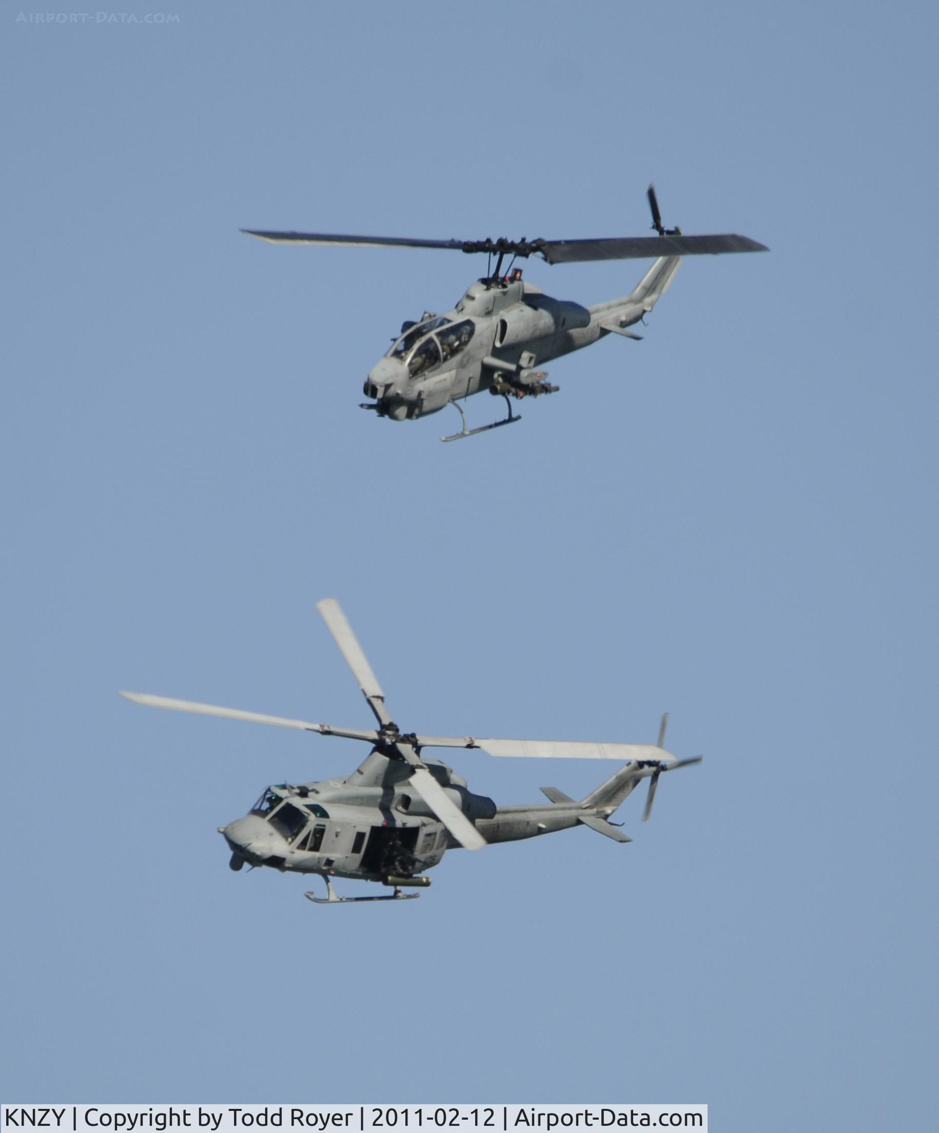 North Island Nas /halsey Field/ Airport (NZY) - Marines at North Island