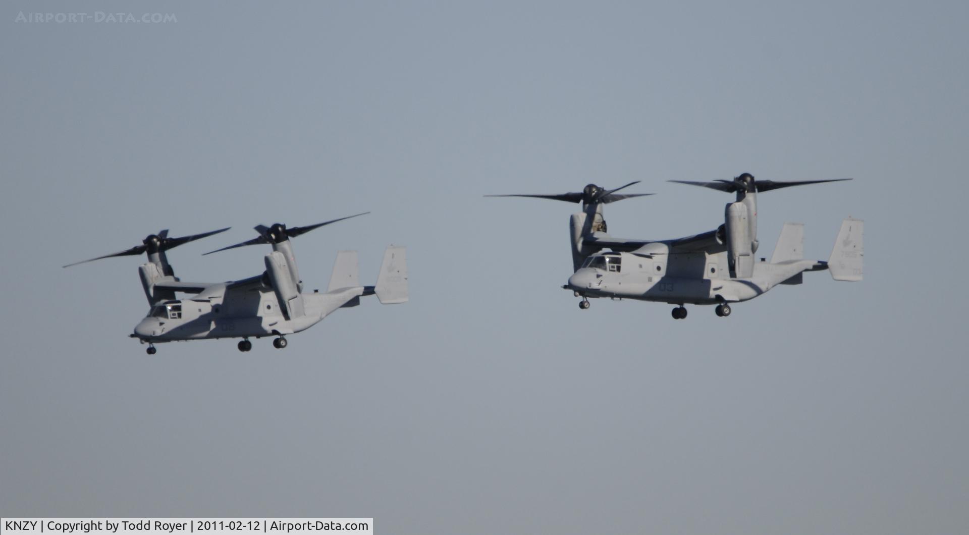 North Island Nas /halsey Field/ Airport (NZY) - Marine Osprey