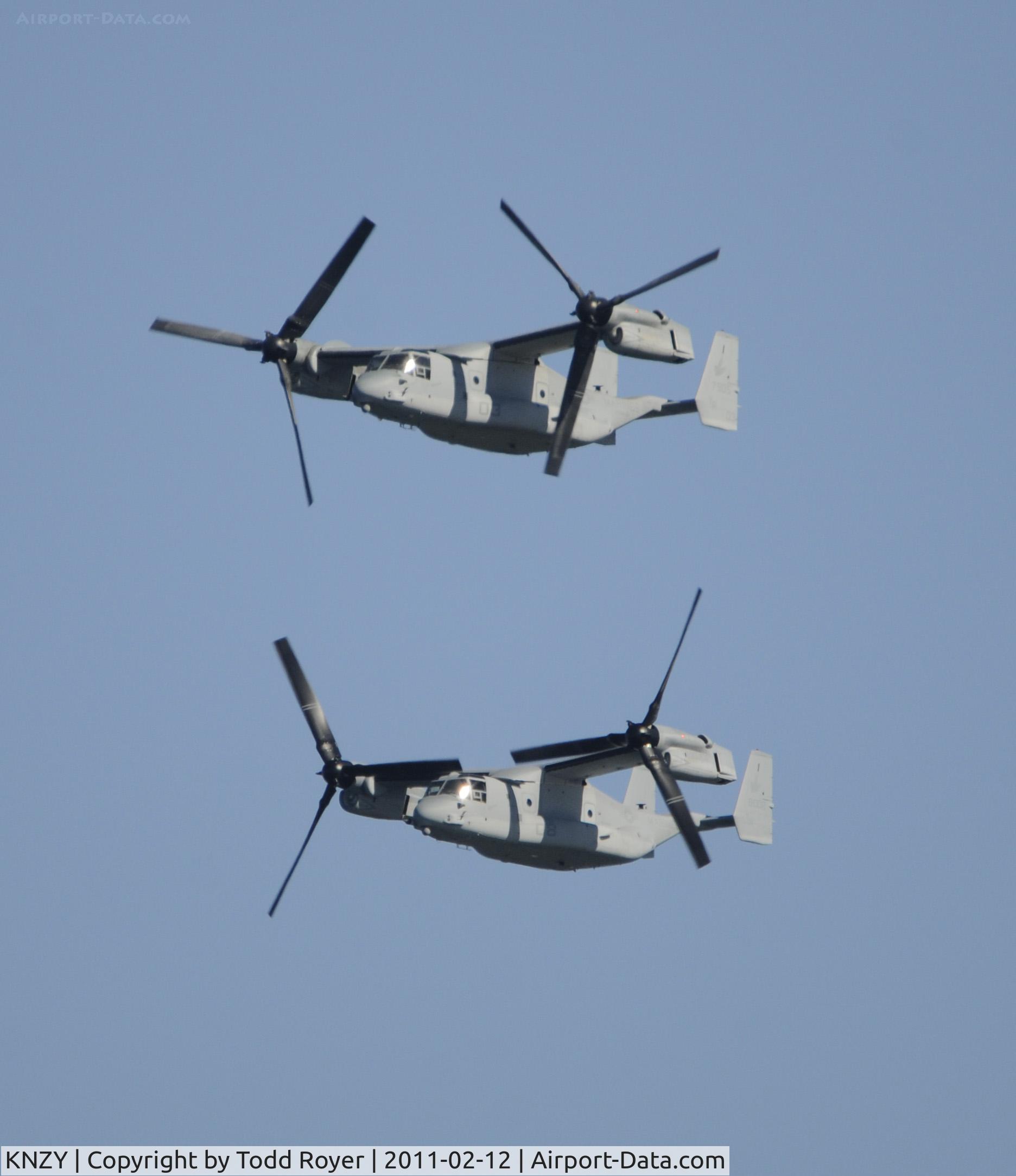 North Island Nas /halsey Field/ Airport (NZY) - Marine Osprey
