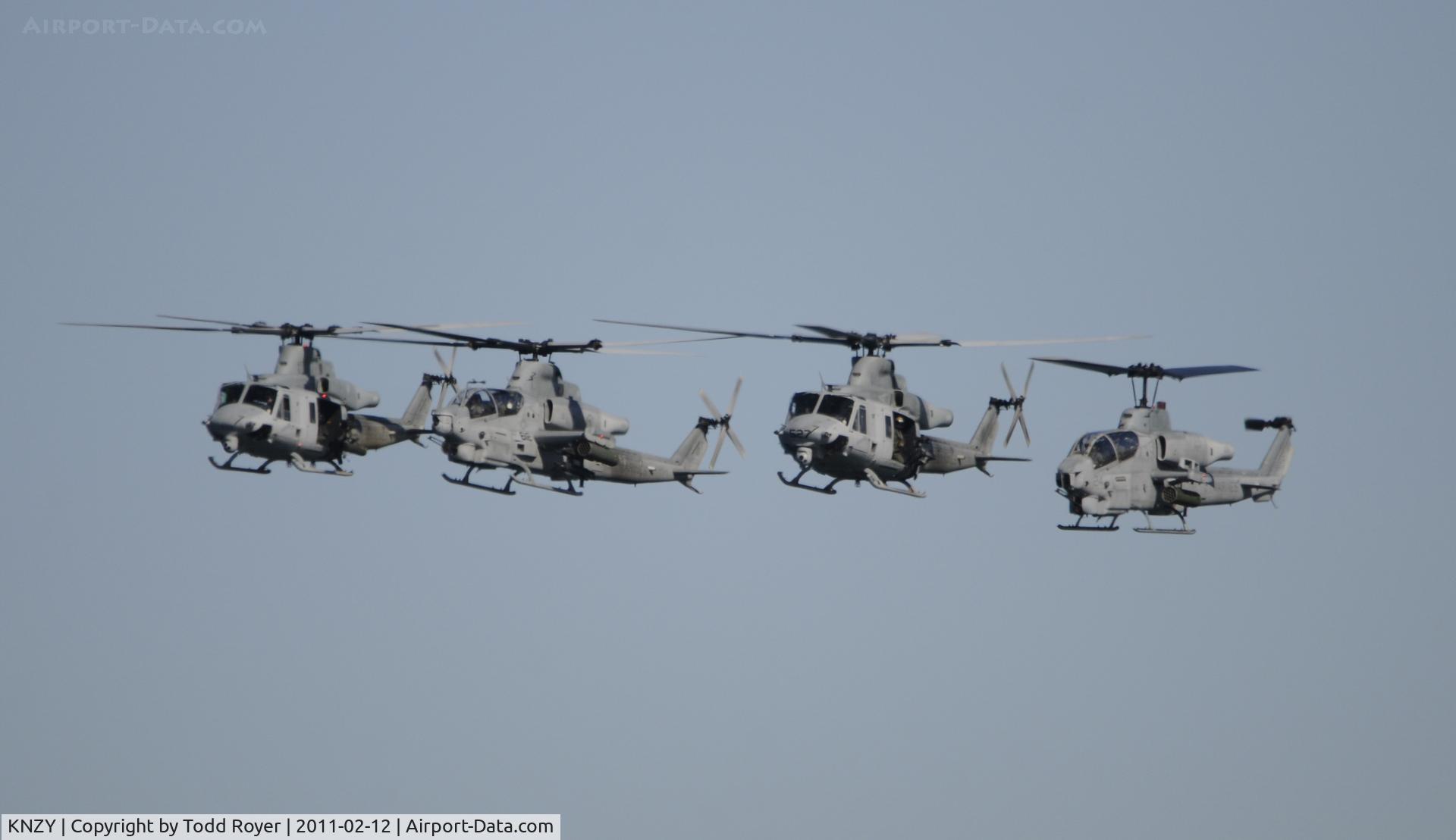 North Island Nas /halsey Field/ Airport (NZY) - Old and New from the Marines