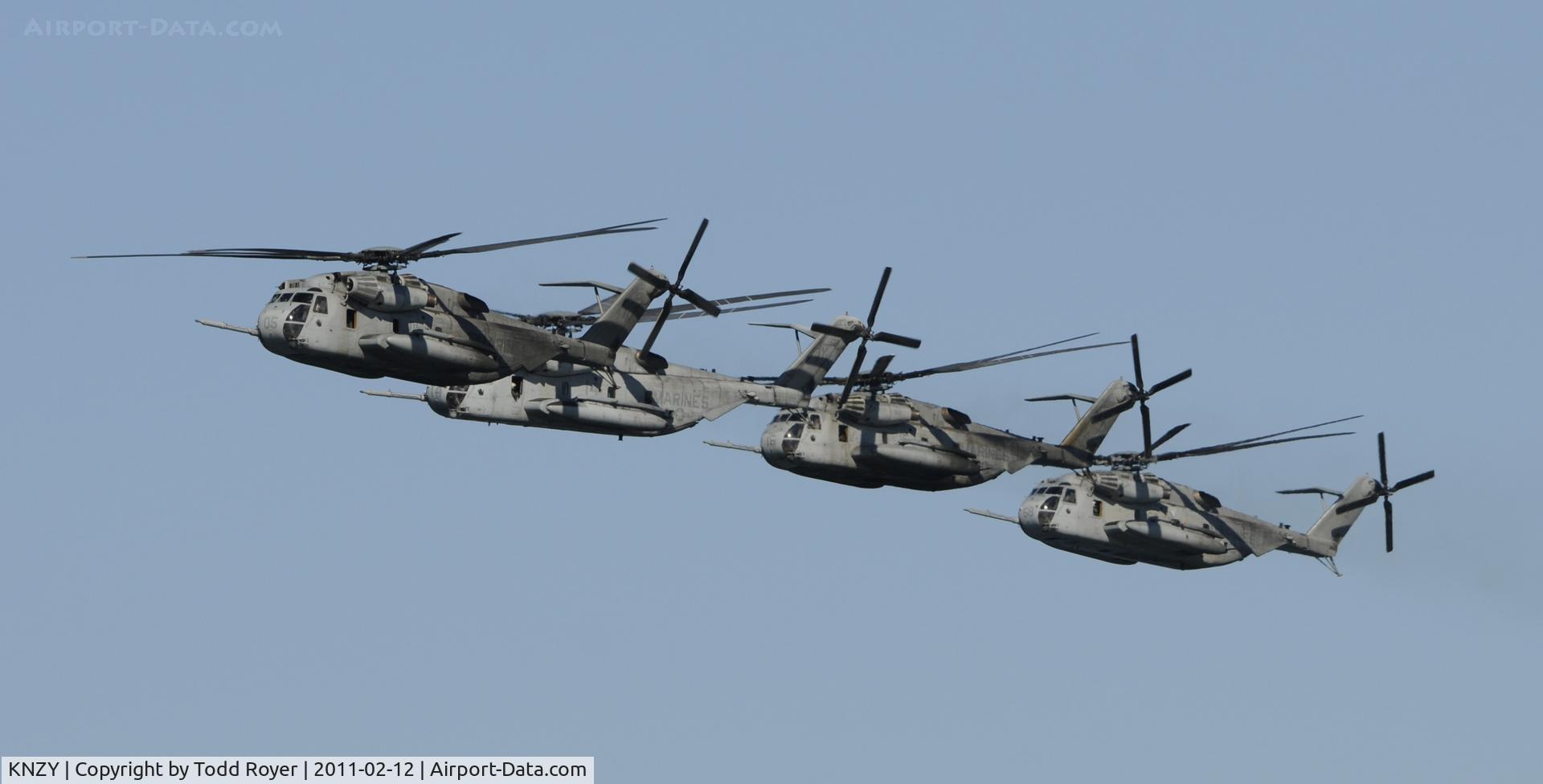 North Island Nas /halsey Field/ Airport (NZY) - Marine Corps heavy lift