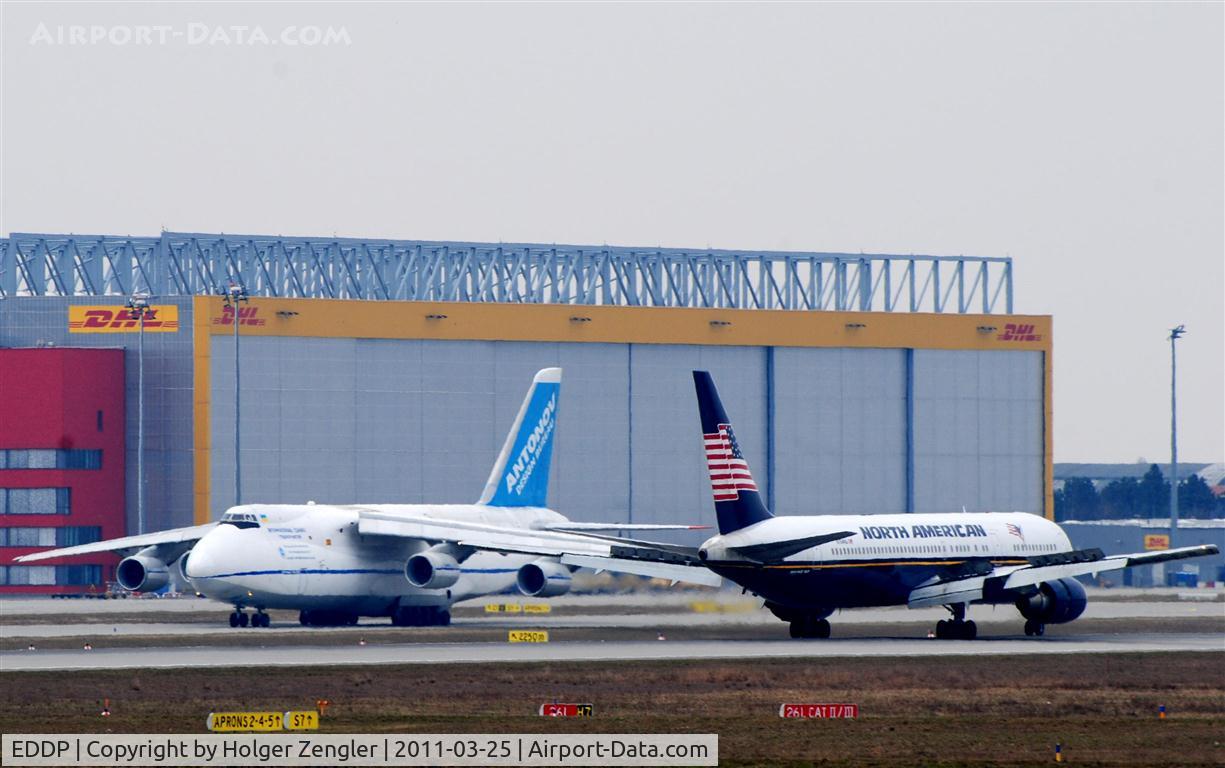Leipzig/Halle Airport, Leipzig/Halle Germany (EDDP) - Rendezvous at the hangar gates......