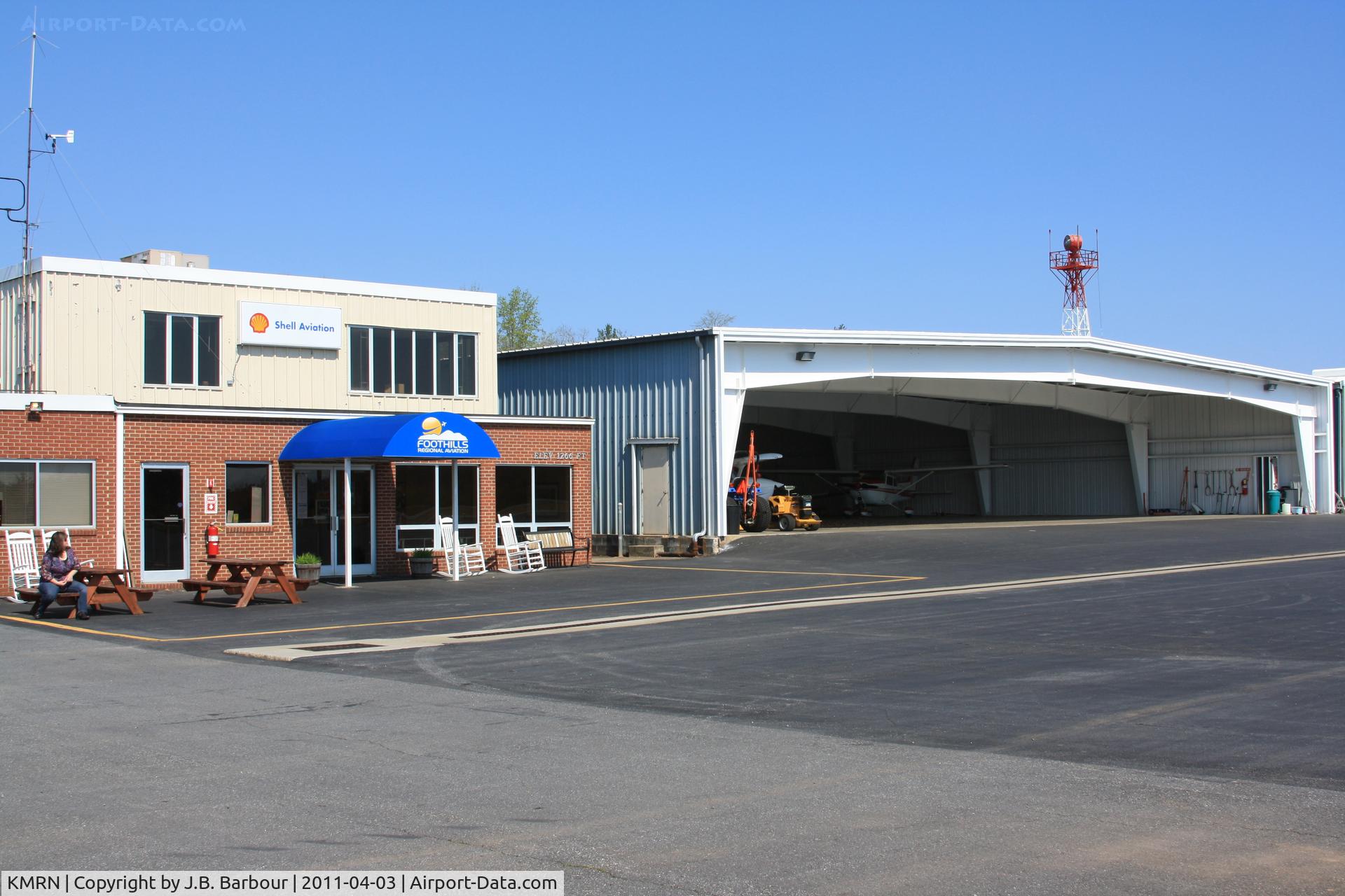 Foothills Regional Airport (MRN) - A wonderful location, friendly staff.  It was nice to feel right at home.  Thanks Seth for your help.