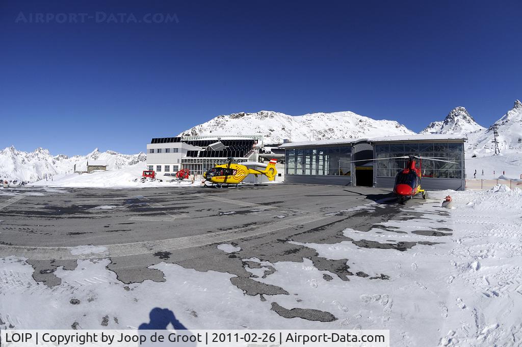 LOIP Airport - At 2290m amsl Ischl-Idalpe is the highest heliport in Europe.