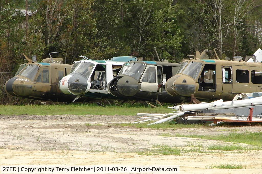 Coastal Helicopters Inc Heliport (27FD) - Back Lot