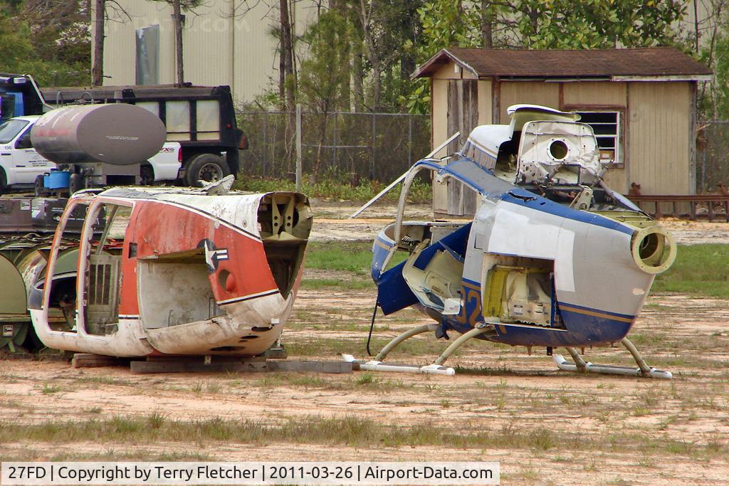Coastal Helicopters Inc Heliport (27FD) - Back Lot