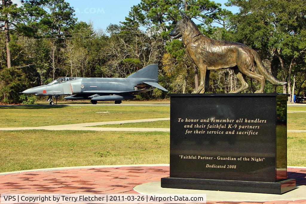 Eglin Afb Airport (VPS) - On display at the Air Force Armament Museum at Eglin Air Force Base , Fort Walton , Florida 