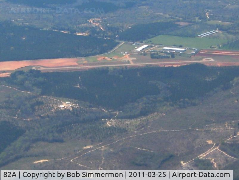 Marion County Airport (82A) - Looking west from 3000'