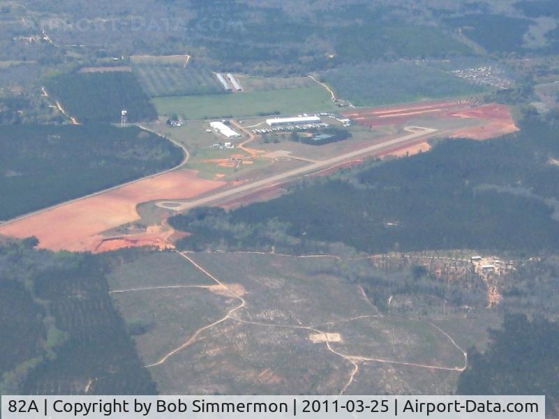 Marion County Airport (82A) - Looking west from 3000'