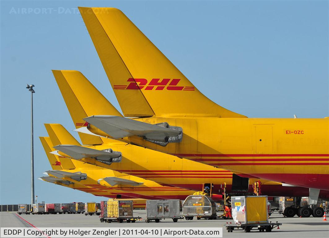Leipzig/Halle Airport, Leipzig/Halle Germany (EDDP) - Sunny sunday afternoon......