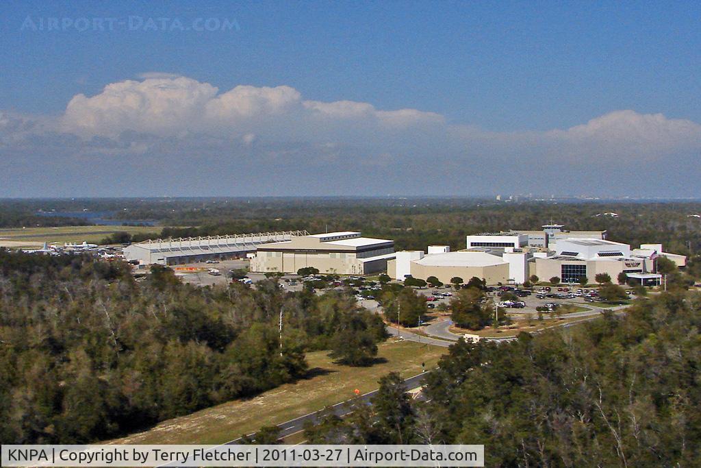 Pensacola Nas/forrest Sherman Field/ Airport (NPA) - View from Pensacola Lighthouse of the National Naval Aviation Museum - Halls and Storage Area