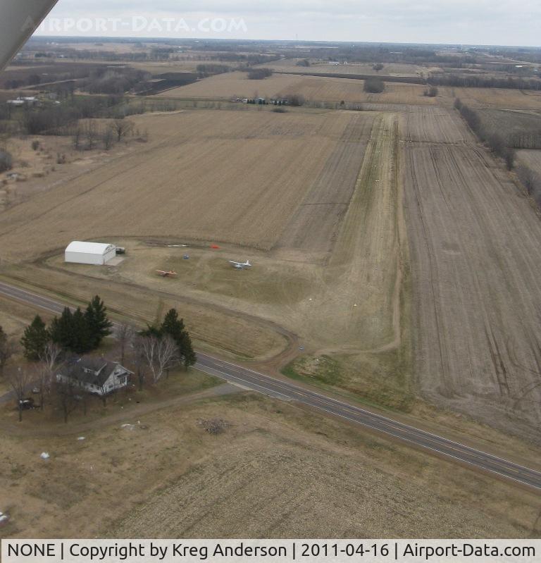 NONE Airport - Popple Creek Airport located in Mayhew Lake Township, MN just north of the Co Hwy 4 and Golden Spike Road intersection.