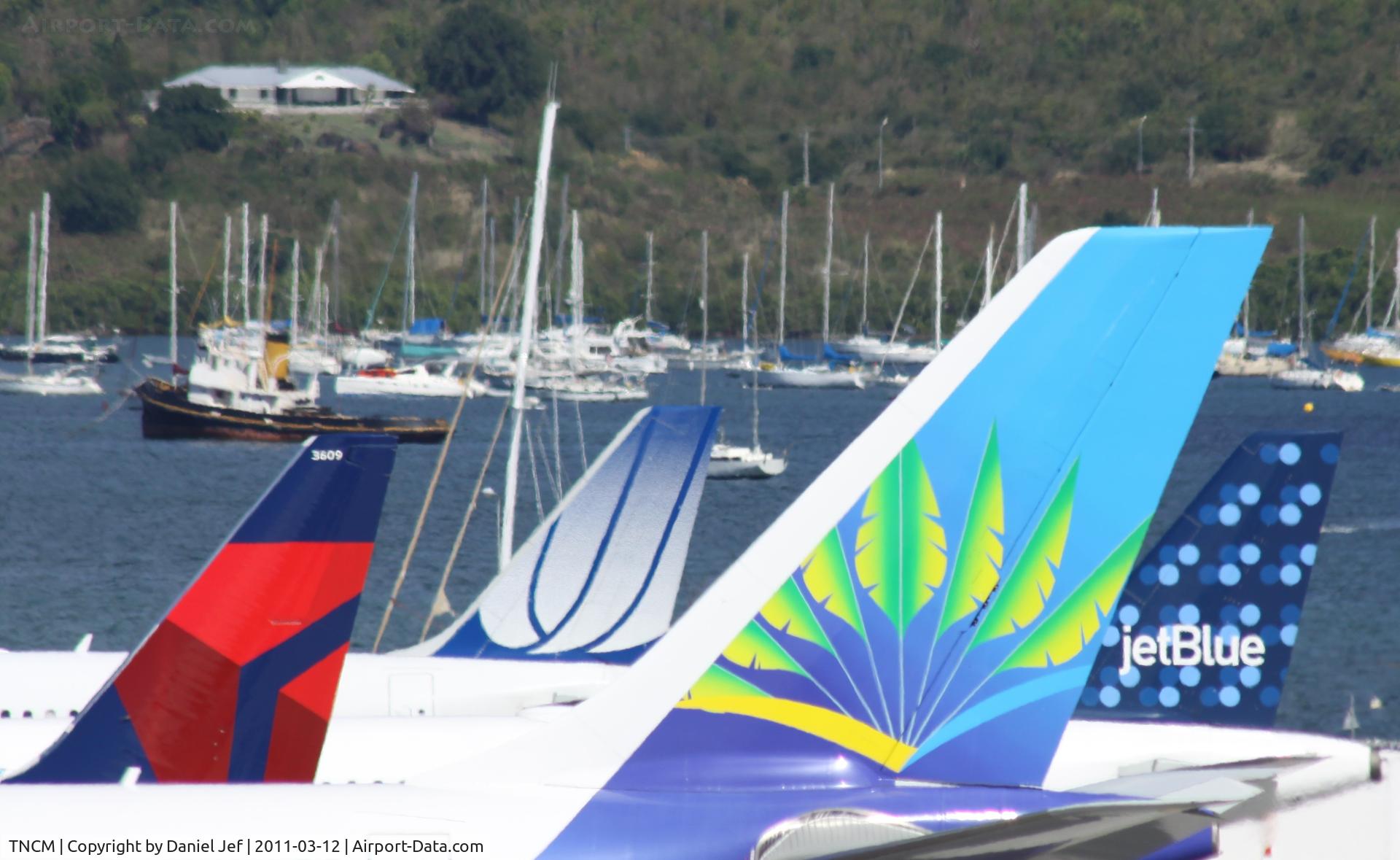 Princess Juliana International Airport, Philipsburg, Sint Maarten Netherlands Antilles (TNCM) - Flighta at TNCM