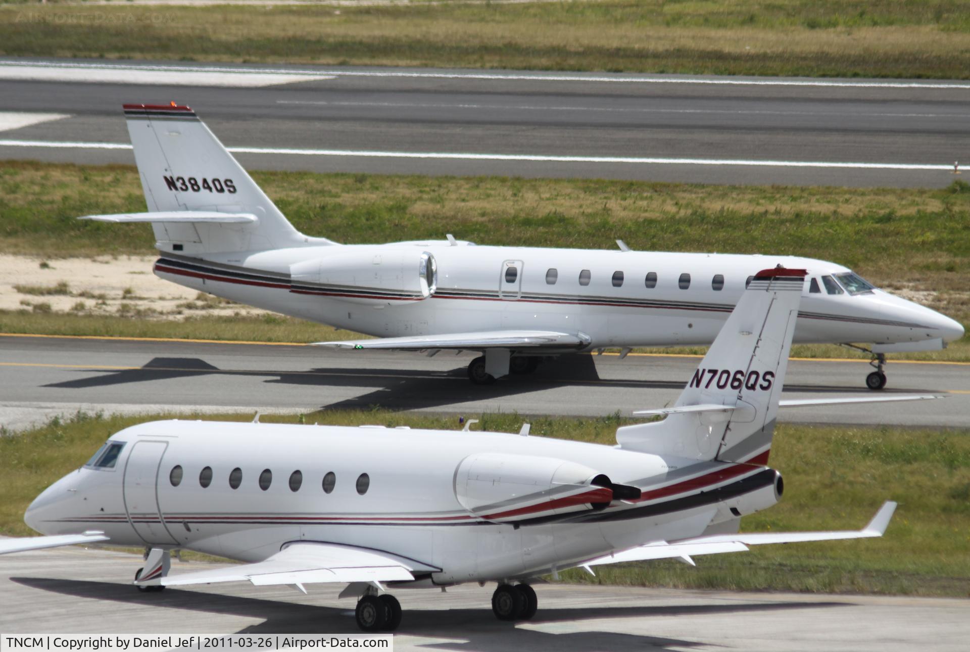 Princess Juliana International Airport, Philipsburg, Sint Maarten Netherlands Antilles (TNCM) - Some QS action at TNCM
