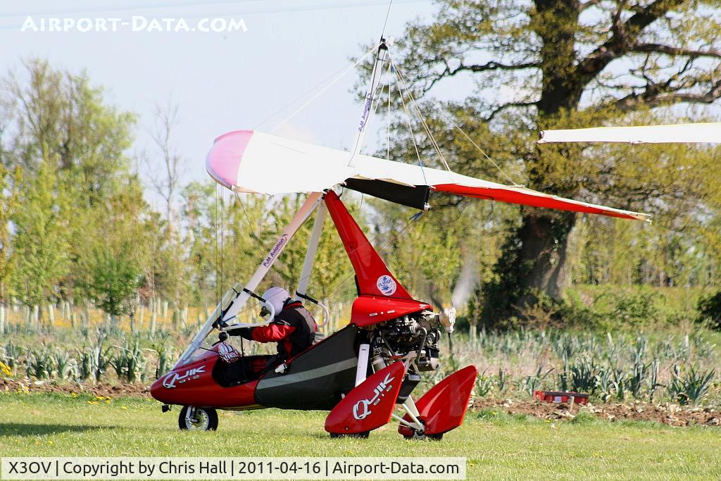 X3OV Airport - Quik 912 departing from Over Farm